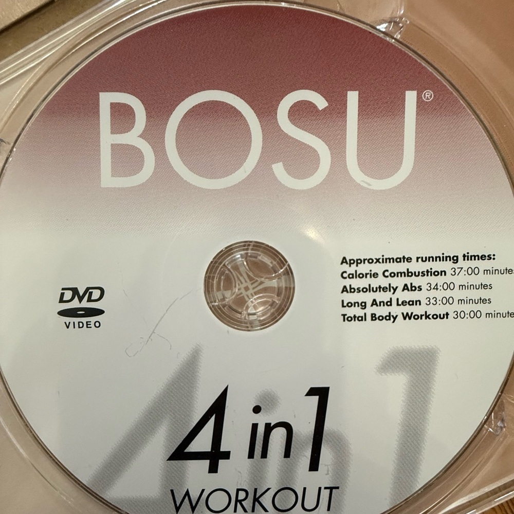 BOSU 4 in 1 Workout DVD - Picture 2 of 4